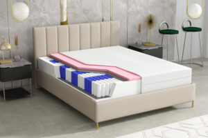 MATERAC SPRĘŻYNOWY KIESZENIOWY KDS SANTI PLUS 120x200x19 CM