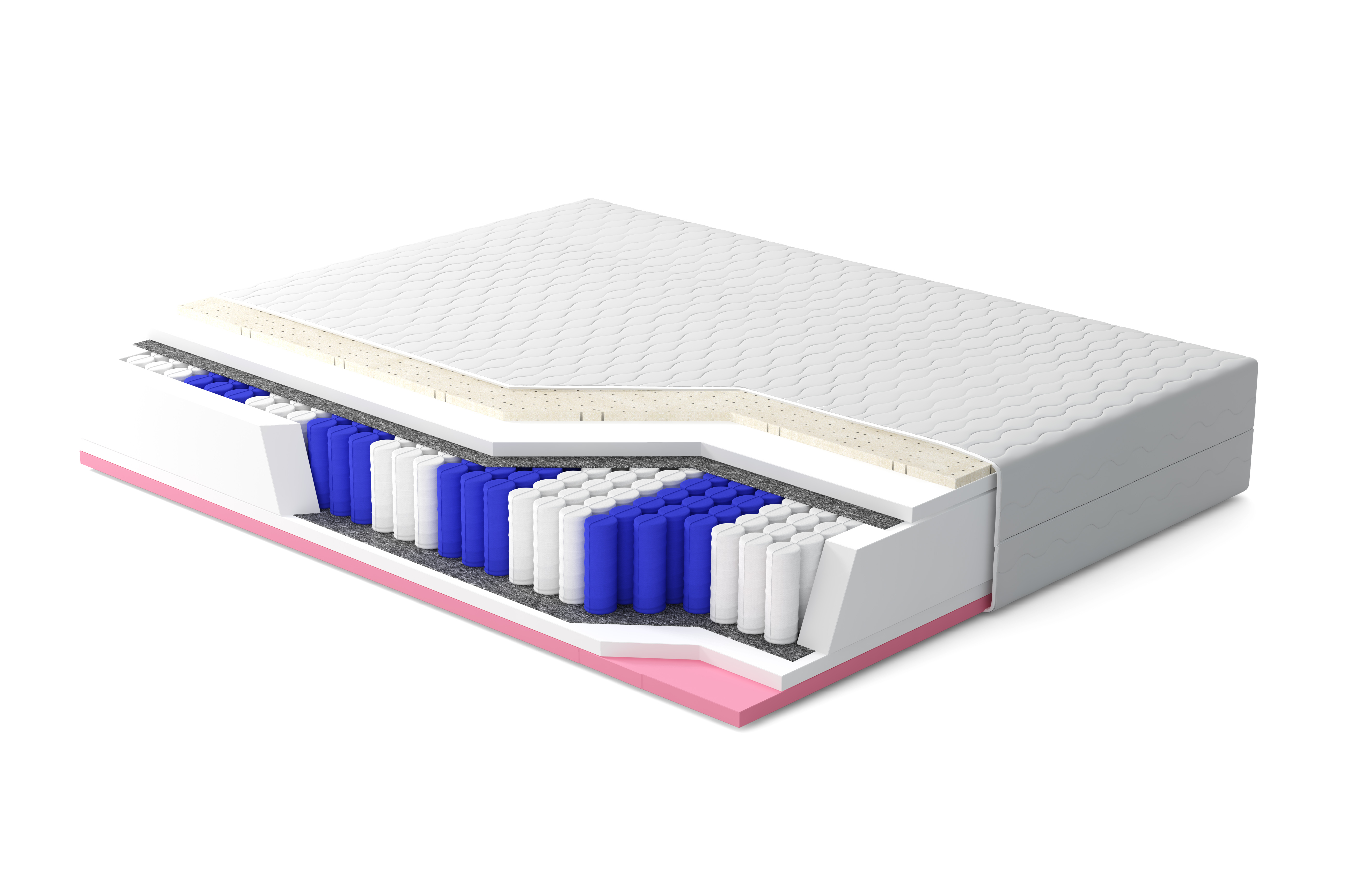 Materac sprężynowy 160x200 Sydney Max – 9 stref i komfort snu - obrazek 3